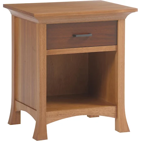 Nightstand with 1 Drawer